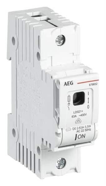 AEG Sicherungslasttrennschalter D02 1 polig, 63 A Alt-GE: 544332
