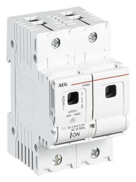 AEG Sicherungslasttrennschalter D02 2 polig, 63 A