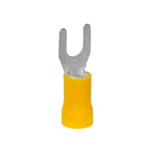 ABB F6-6VDC isolierter Gabelkabelschuh PVC-isoliert Kabelquers. 4,0-6,0 mm²