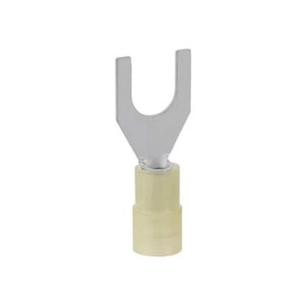 ABB F6-10NDC-DIN isolierter Gabelkabelschuh polyamidisoliert Kabelquers. 4,0-6,0