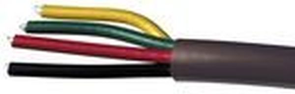 TRIA Koaxialkabel 18 Multi 4 4adrig 18,5mm 100m Tr schwarz