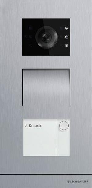 Busch-Jäger H81381P1-S-03-Außenstation Video 1-fach Busch-Welcome® IP