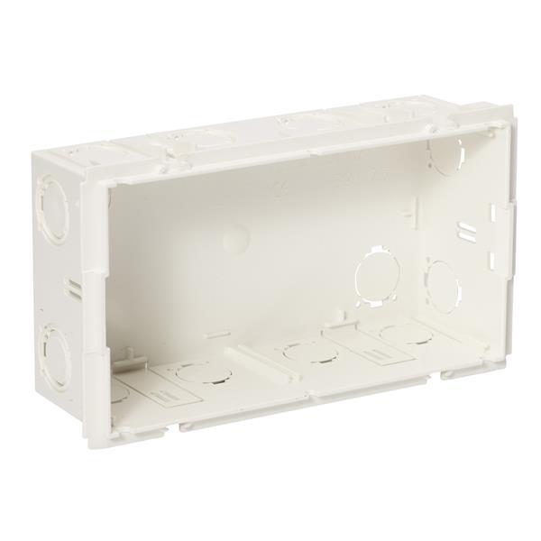 Schneider 2Facheinbaudose 44mm 14 Ausbrech 16mm Bs Typ: Cyb-S40