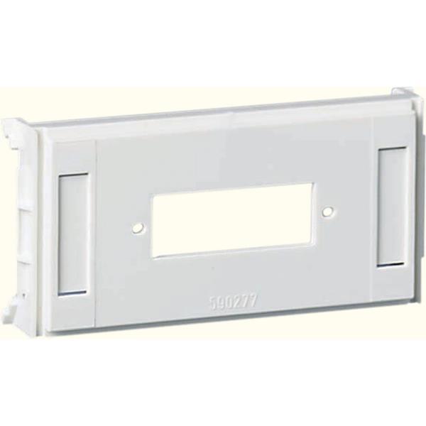 Schneider CYB-DF Montageplatte 1xSC Duplex AMP, Molex, Lucent Tech, Dätwyler wei