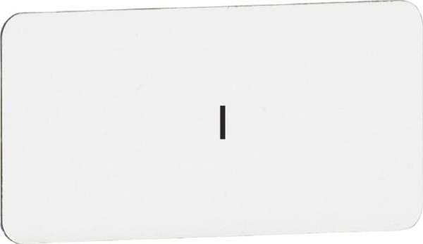 ABB MA6-1033 Beschrift-Schild Einlage I Kunststoff alufarben für Modular