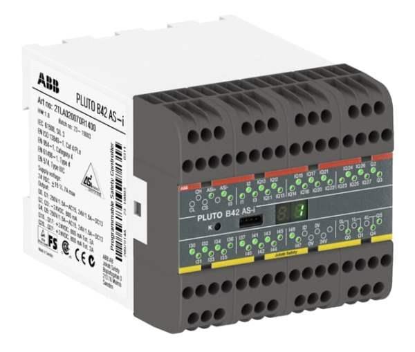 ABB PLUTO B42 AS-I Sicherheits-SPS 20 Eingänge, 16 Ein-/Ausgangsklemmen