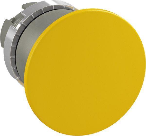 ABB P9MEM4GN Pilztaste 40mm gelb Metall tastend, nicht beleuchtbar