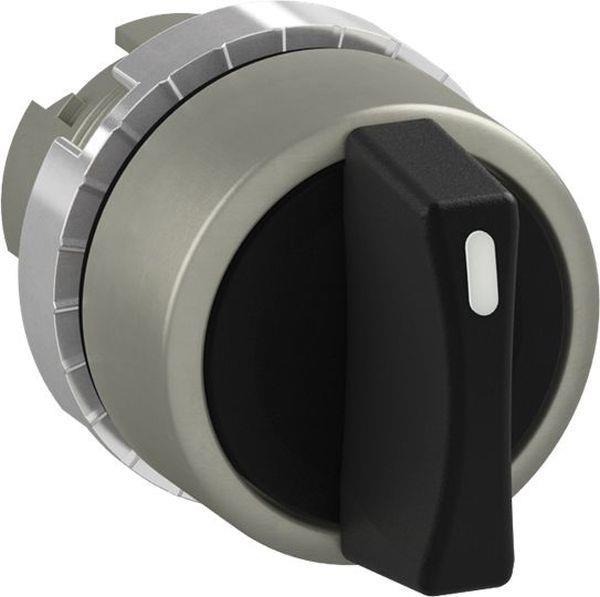 ABB P9MSMD5N Wahlschalter 2-Pos. schwarz kurzer Griff, 2 Positionen: -45° / 45°