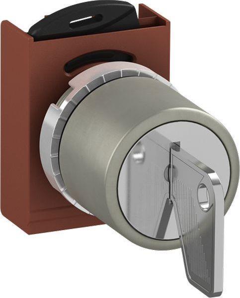 ABB P9MSCZ0T95 Schlüsselschalter 3-Pos. Metall, 3 Pos.: -45°/ 0° / 45°, key 95