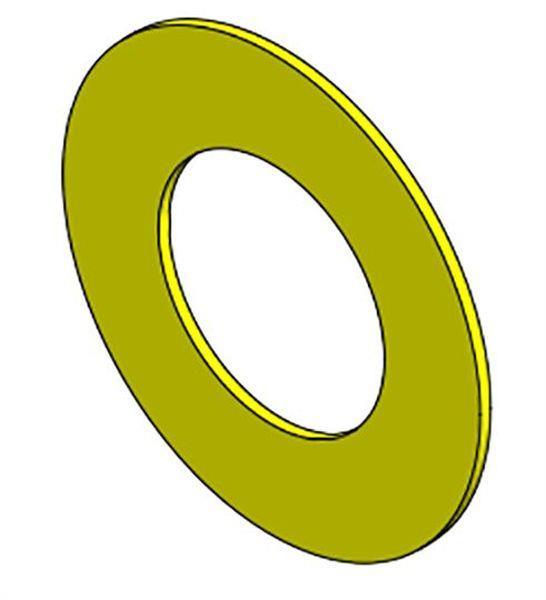 ABB ESS WOT 32 Not-Halt-Schild, gelb 32mm Ohne Text