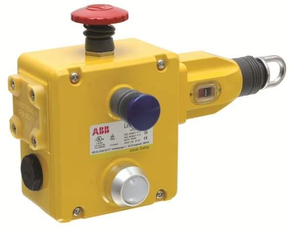 ABB LineStrong3L Sicherheitsseilzugschalter 4NC + 2NO, M20, LED, Not-Halt-Vorric