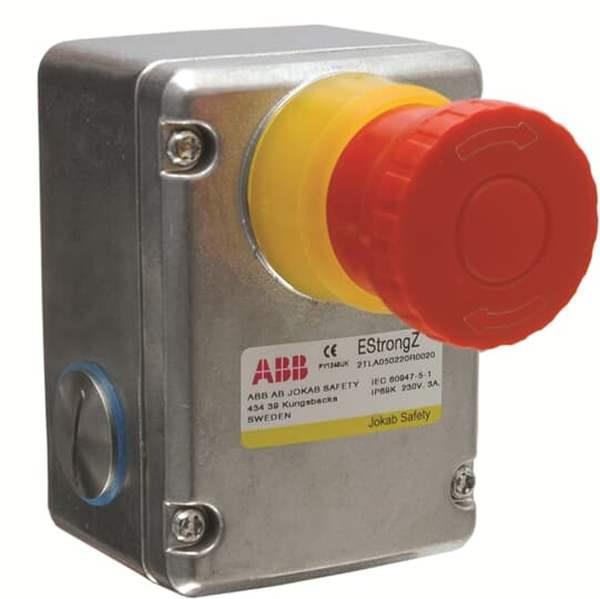 ABB ESTRONGZ Not-Halt-Taster 2 NC + 2 NO, M20