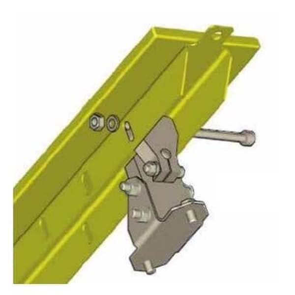 ABB JSM ORION10 Montagesatz Wandmontage von Umlenkspiegeln