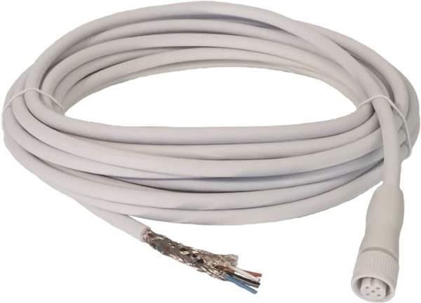 ABB M12-C61HE M12-Kabel 6 m, geschirmt Kabel für raue Umgebung, Halogenrei