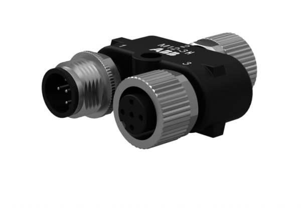 ABB M12-3H Y-Stecker mit M12-Anschlüssen Y-Stecker mit M12 Anschluss für