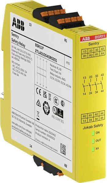 ABB Sentry BSR11P SAFETY RELAY Relaisausgänge 4NO+1NC