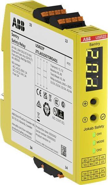 ABB Sentry USR22P Sicherheitsrelais Relaisausgänge 2NO+2NC