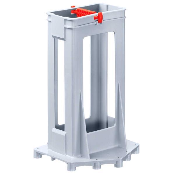 Kaiser Rohrstütze, Polyethylen - grau