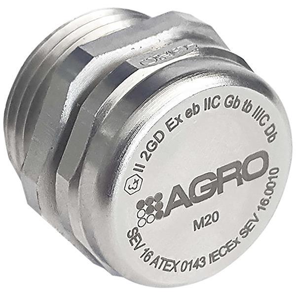 Kaiser Druckausgleichselement Membrane M16x1.5, Ex e II Messing vernickelt