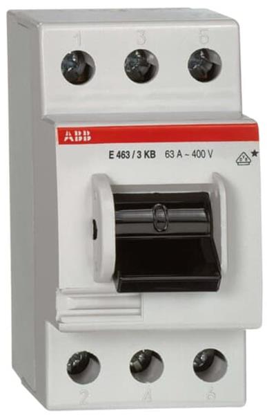 ABB E463/3-KB Hauptschalter 3S,63A,400VAC