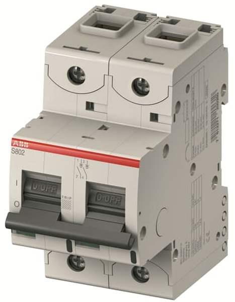 ABB S802S-UCK1.6 Hochleist.Sicherungsautomat 1.6A,K,500VDC=Icu 50kA, 2P ABB S802S-UCK1.6 Hochleist.Sicherungsautomat 1.6A,K,500VDC=Icu 50kA, 2P