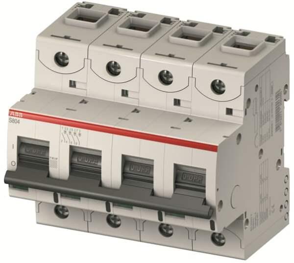 ABB S804S-UCB8 Hochleist.Sicherungsautomat 8A,B,1000VDC=Icu 50kA, 4P