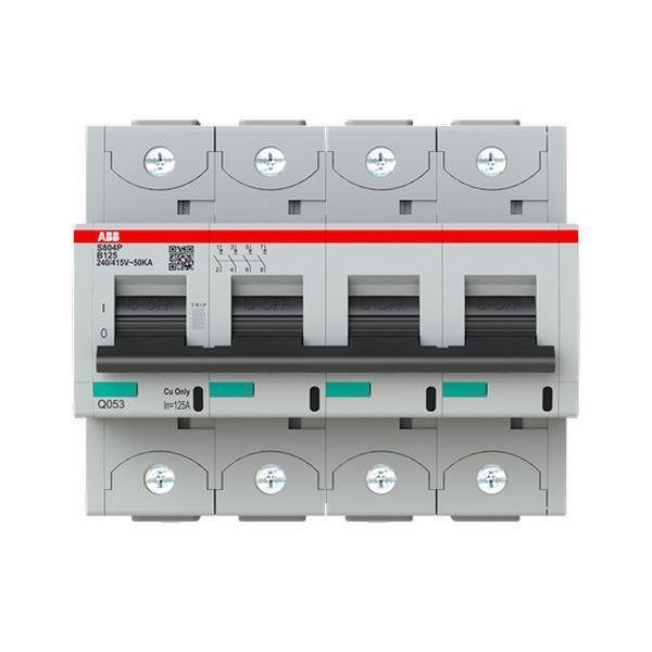 ABB S804P-B125 Hochleis.-Sicherungsautomat 125A, B-Char., Icu=50kA 240/415V AC,