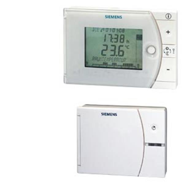 Zweipunkt-Raumthermostat mit Wochenschaltuhr, Empfänger mit Relaisausgängen (Fun