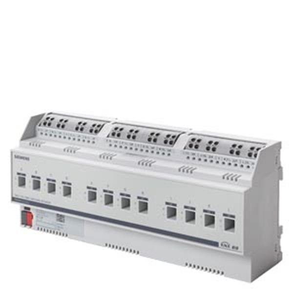KNX Schaltaktor, 12 x AC 230 V, 16/20 AX, C-Last, Laststrom-Überwachung