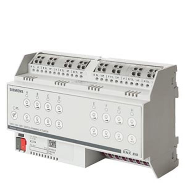 Siemens Schalt-/Dimmaktor N536D51 8xAC 230V 10AX 1...10V