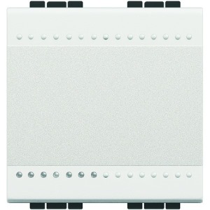 Legrand Einsatz Wechselschalter mit Wippe, Schraubklemmen, 2-modulig, Farbe: Wei