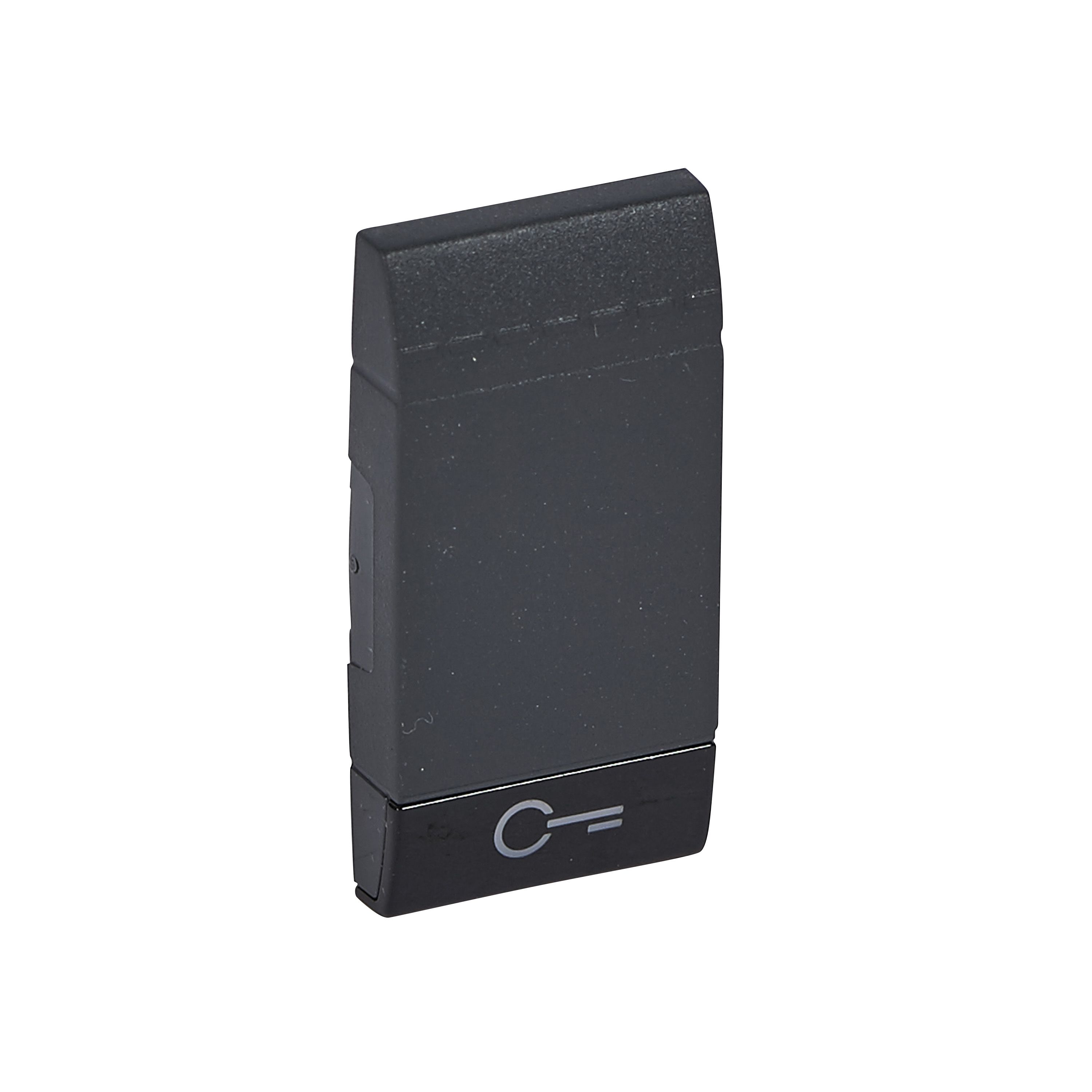 Legrand Wippe + Schlüssel 1-Modulig Anthrazit