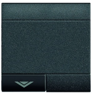 Legrand Wippe Dimmer 2-Modulig Anthrazit