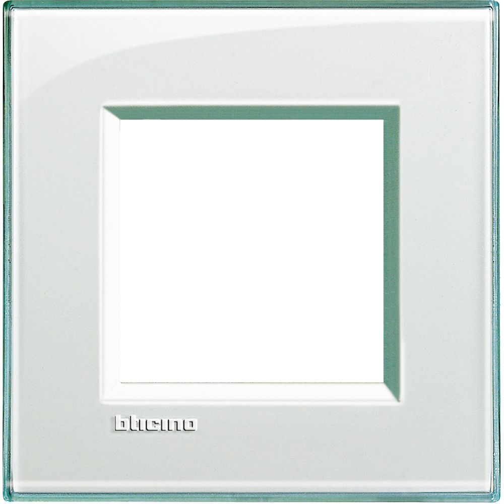 Legrand Abdeckrahmen LIVINGLIGHT: 1-fach, 2 Module, Farbe: Aquamarin