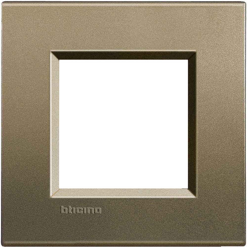 Legrand Abdeckrahmen LIVINGLIGHT: 1-fach, 2 Module, Farbe: Square