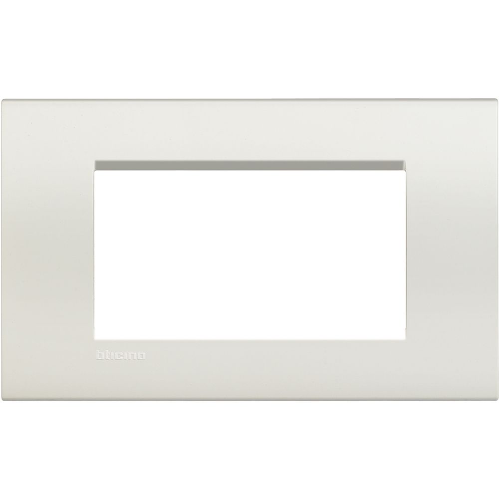 Legrand Abdeckrahmen LIVINGLIGHT für Kompaktinstallation, 4-modulig, Farbe: Weiß