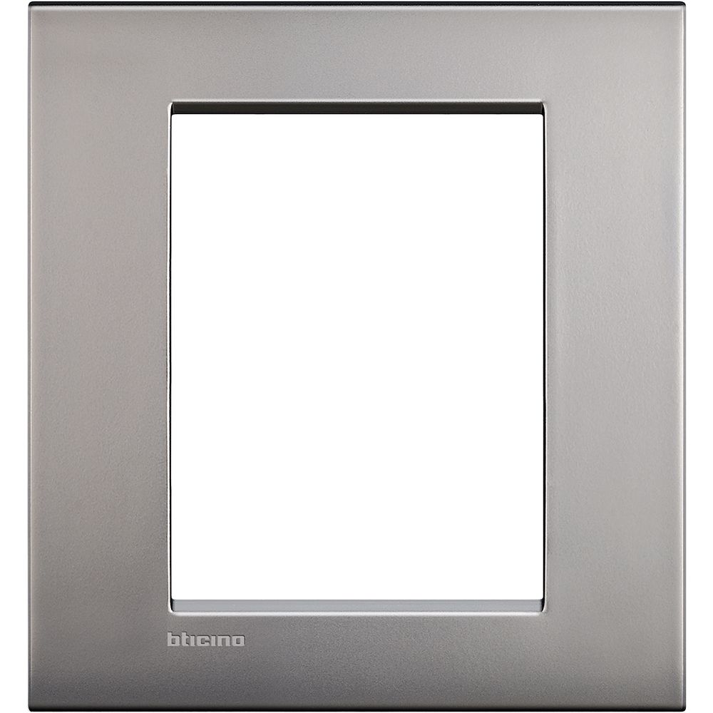 Legrand Abdeckrahmen LIVINGLIGHT AIR, 3+3 Module, Farbe: Nickel