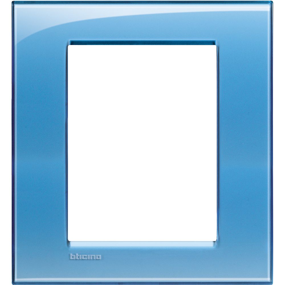 Legrand Abdeckrahmen LIVINGLIGHT für Kompaktinstallation, 3+3 Module, Farbe: Bla