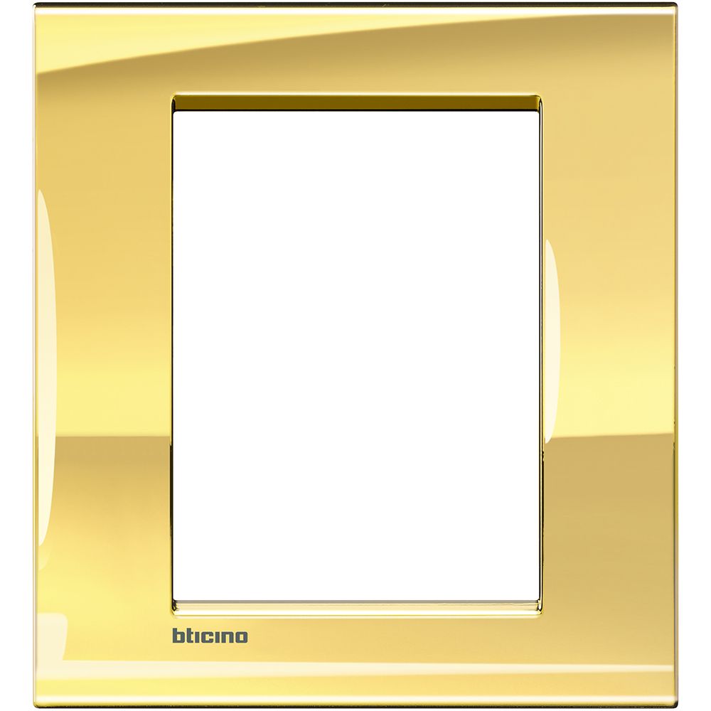 Legrand Abdeckrahmen LIVINGLIGHT für Kompaktinstallation, 3+3 Module, Farbe: Ice