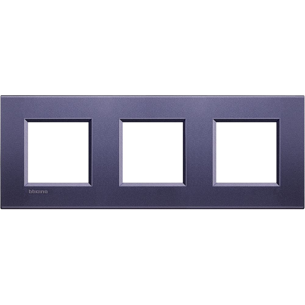 Legrand Abdeckrahmen LIVINGLIGHT: 3-fach, 2 + 2 + 2 Module, Farbe: Club