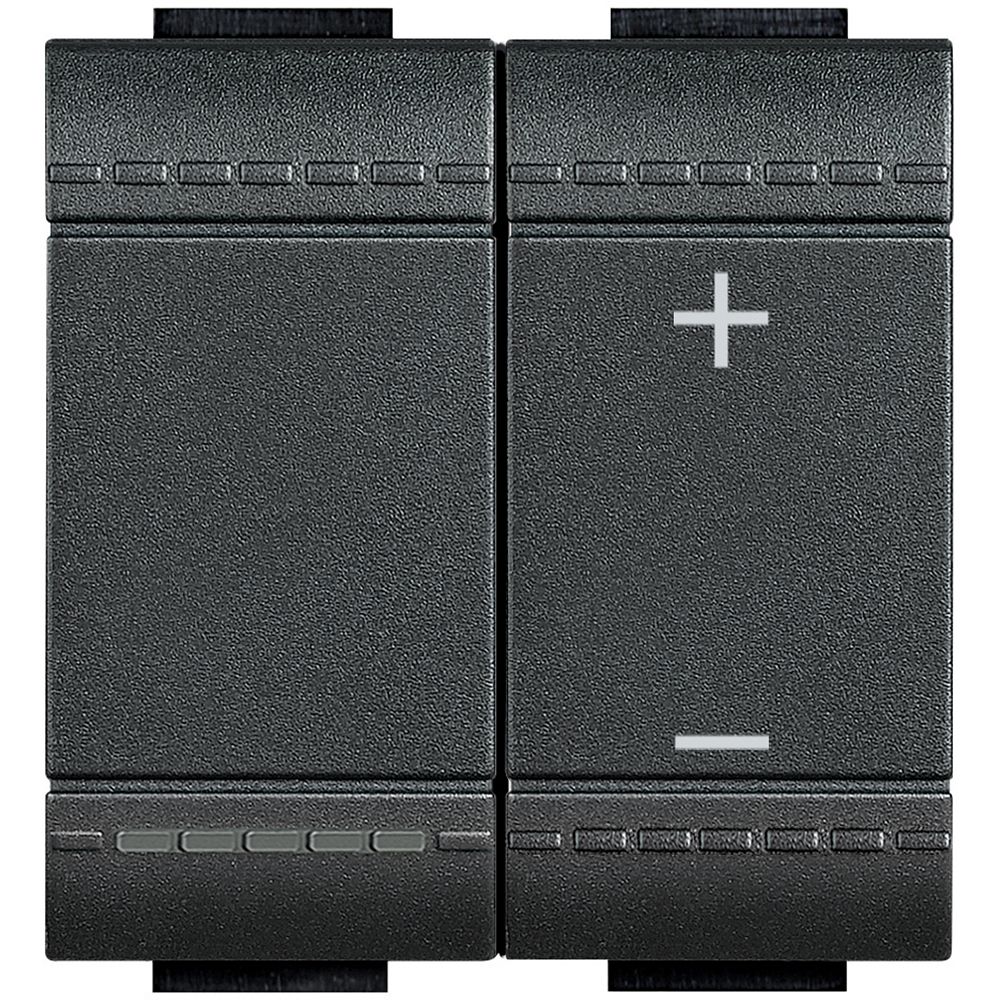 Legrand Tastdimmer 600Va Rl 2-Modulig Anthrazit