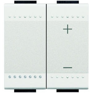 Legrand Tastdimmer 600Va Rl 2-Modulig Weiss