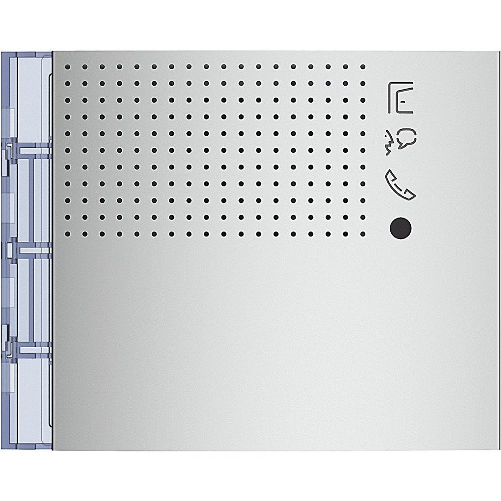 Legrand Abdeckung für Lautsprechermodul PLUS, ohne Ruftasten,  Farbe: Allmetal