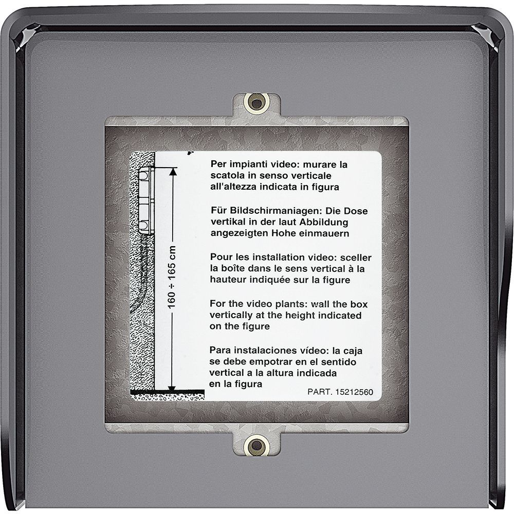 1-moduliger Aufputzkasten, 1-reihig, Farbe: Allstreet