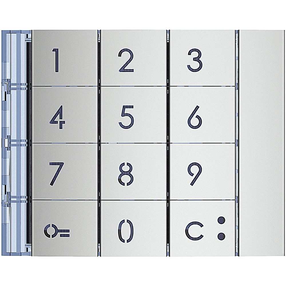 Legrand Frontblende Zehnertastatur Allmetall