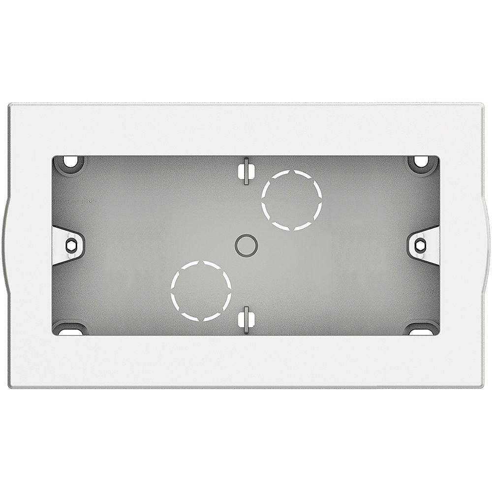 Legrand Aufputzgehäuse 4-Modul Weiss