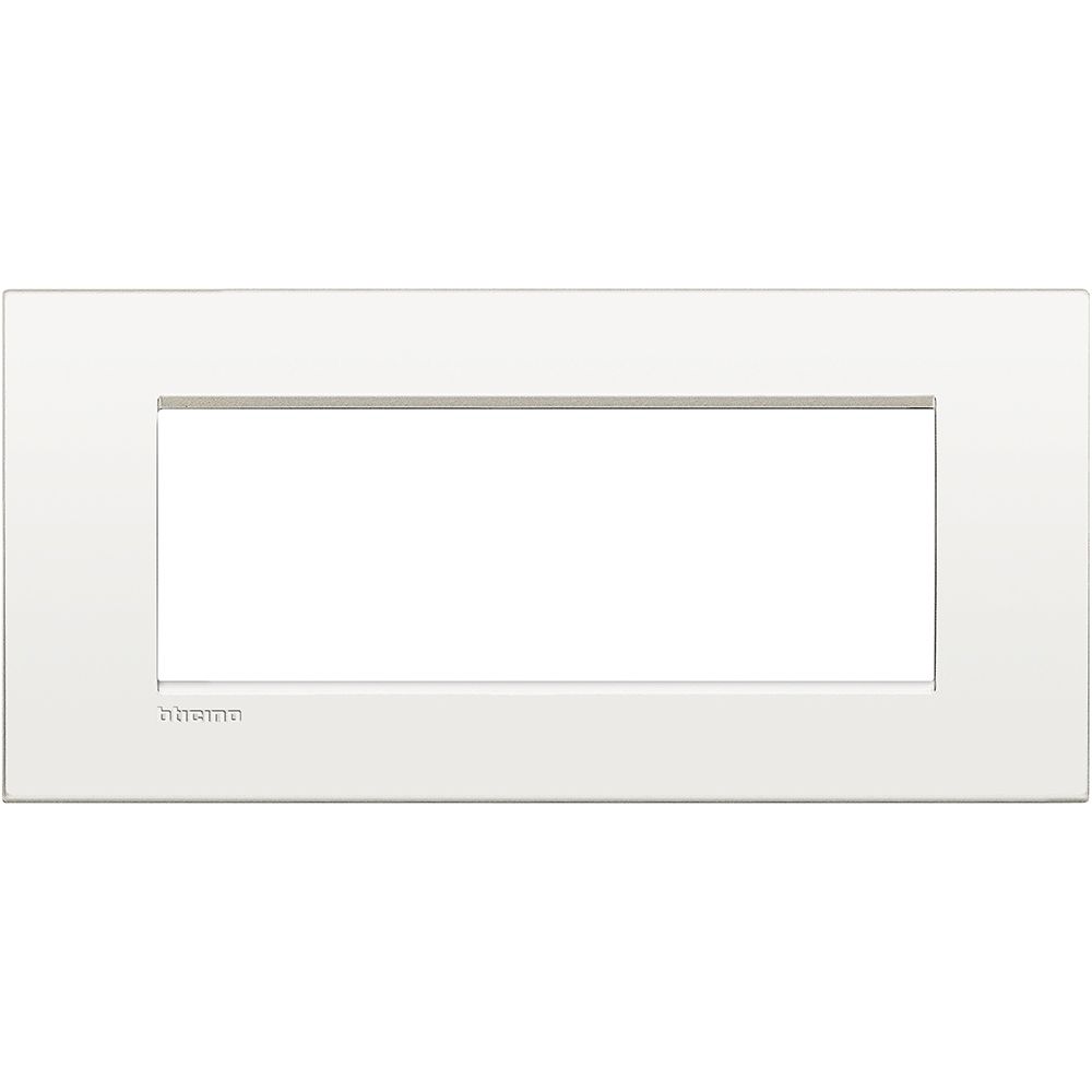Legrand Abdeckrahmen LIVINGLIGHT AIR, 7-modulig, Farbe: Pure White