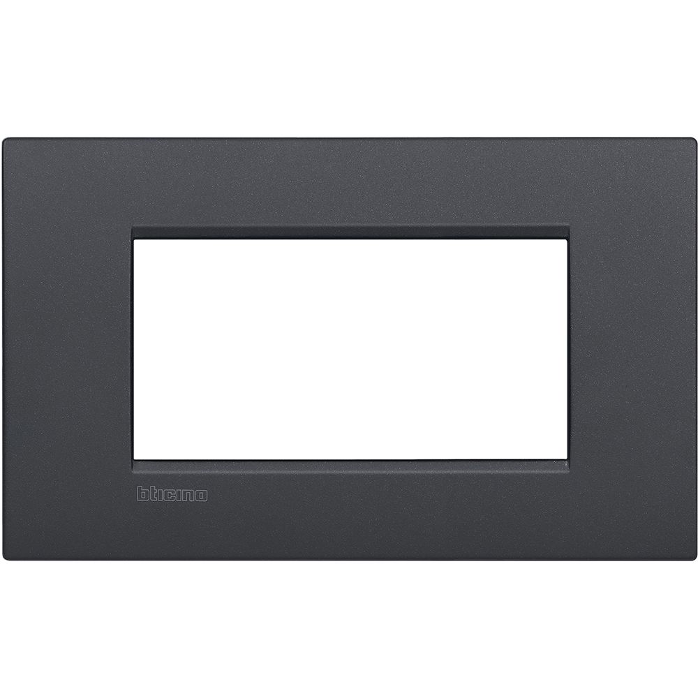 Legrand Abdeckrahmen LIVINGLIGHT AIR, 4-modulig, Farbe: Anthrazit