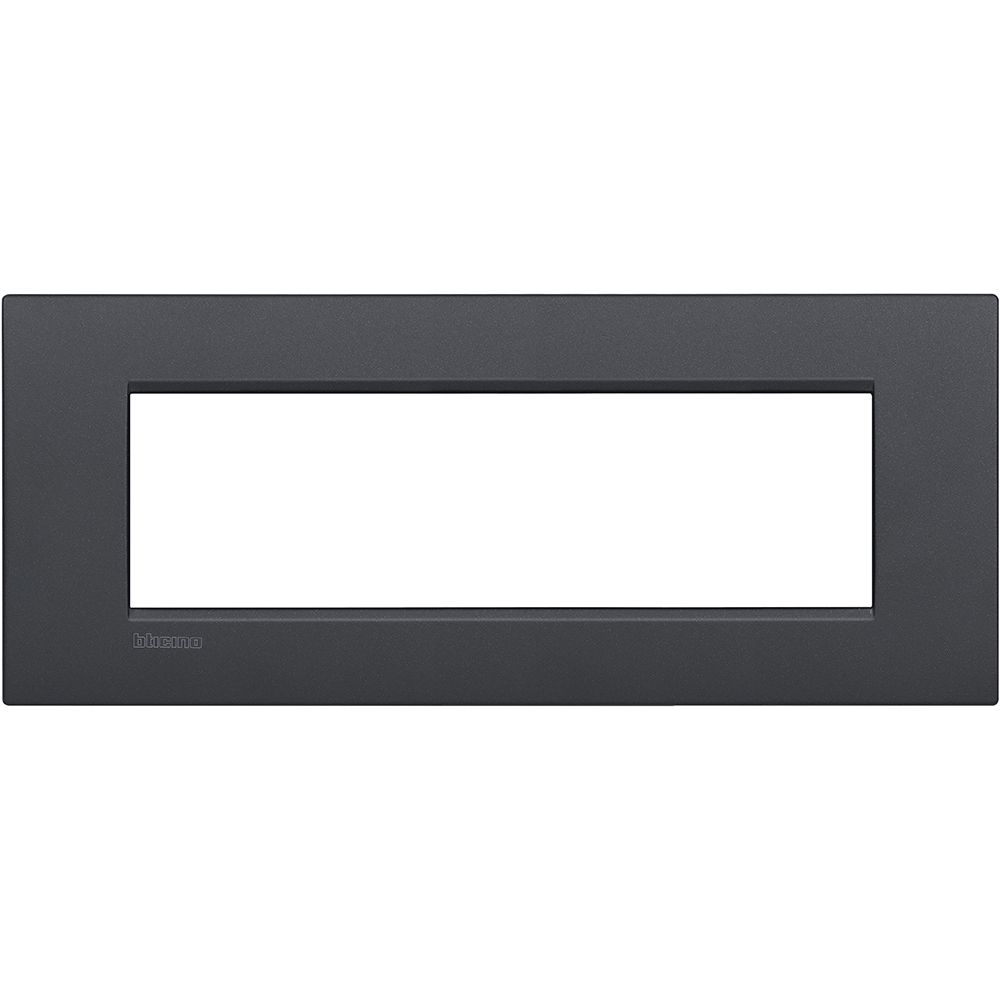 Legrand Abdeckrahmen LIVINGLIGHT AIR, 7-modulig, Farbe: Anthrazit