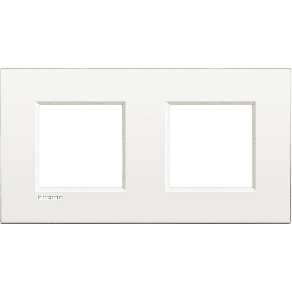 Legrand Abdeckrahmen Light Air Europe: 2-fach, 2 + 2 Module, Farbe: Pure White